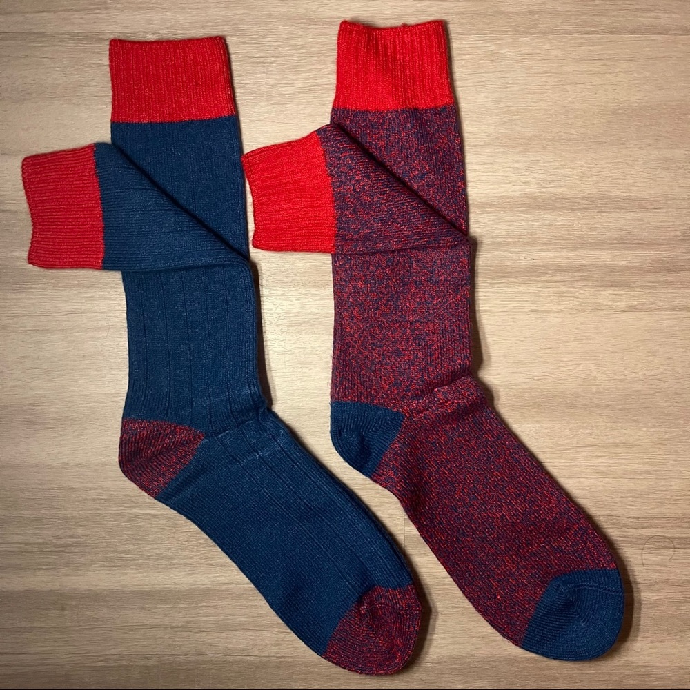 New Men’s Cashmere Blend Socks 2-pack